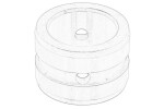 OE AGCO 3382868M3-MF / gearbox element, sleeve fits: massey ferguson 3050, 3060, 3065, 3070, 3075, 3080, 3085, 3090, 3095, 3115, 3120, 3120t, 3125, 3610, 3630, 3635, 3645, 3650, 3655, 3670, 3680, 3690, 4707, 4708