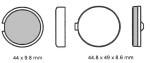 MEIWA S3010 / oil filter.suzuki /motorcycl./