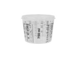 klaaside komplekt värvide segamiseks 600/750ml