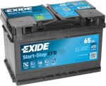 START ECM 65Ah 650A 278x175x175-+ EL652