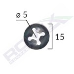 ROMIX 16023 / logo mounting 25pcs 5mm