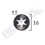 ROMIX 16024 / mounting plate 6 mm. fiat alfa lancia