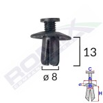 ROMIX 60001 / expansion bolt 10pcs car japan/korona/american