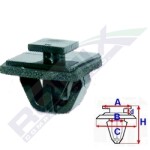 ROMIX B25360 / Hyundai Kia side molding clip
