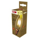 LED-pirn vintage-küünal / E14 / 2,5 W (20 W) / 225 lm / soe valge