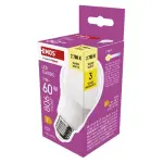 LED-pirn klassikaline a60 / e27 / 7 W (60 W) / 806 lm / soe valge