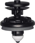 Keretüübel POM / PA 66 BLACK. 6Tk. 
