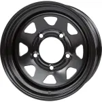Литой диск Dotz 4x4 Extreme dark черный 8x17" 5x127 ET10 центральное отверстие 71.6
