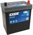 Aku Exide Excell 35Ah 240A 187x127x220 -+ EB356