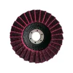 диск для болгарки ламель Наждачка волокнистая 125mm средний, красный