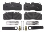SAF 3 057 0096 00 / brake pad set rear fits: saf b, z 01.06-