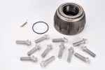 SAF 3 434 3650 00 / wheel hub front/rear (with bearing, without middle nut, includes pins) skrb 9019/22 k,w,h fits: saf pu, sk, skrb, skrlb
