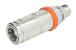 FASTER 3CFHF087/2215 F / hydraulic connection socket, connection type: push-in, connection size: 1/2 inch, thread size m22/1.5mm 70i/min iso stardard: 8434-1-l
