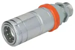 hüdrauliline ühendus plug, ühendus size: 1/2inch, keere suurus M24/1,5mm iSO standard: 7241-A