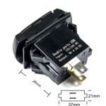 4 Connect 4-600157 waterprof USB-laadija koos voldid display