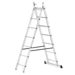 Alumiiniumredel ITOSS 6207 2x7 astet trepifunktsiooniga 150 kg