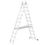 Alumiiniumredel ITOSS 6211 2x11 astet trepifunktsiooniga 150 kg