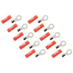4 Connect 4-690941 M8 ring terminal 10mm², 10x red