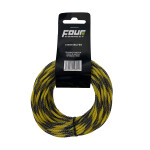 4 Connect 4-NS10BLYE6 Nylonsock must/kollane 6/12mm 10m