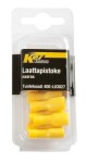 JUHTMEOTSIK kollane 6,3 MM, 10TK, EMANE
