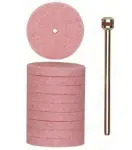 Proxxon poleerimisketaste komplekt Ø 22 mm, 10 tk + hoidik 28302