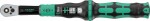 Wera Click-moment Lock A 6 R/L momentvõti – reguleeritav 2,5–25 Nm, 1/4" kuuskant, pööratav 45-hambaline padrun, ergonoomiline käepide