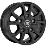 Литой диск MSW 48 Van матовый черный, 16x6.5 5x130 ET55 центральное отверстие 89