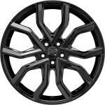 Литой диск MSW 41 Gloss черный, x0.0 ET центральное отверстие