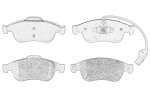 OE MERCEDES 420 420 47 00 / brake pad set front, fits: mercedes citan tourer (w420), citan/minivan (w420), t (mpv) 1.3/1.5d 09.21-