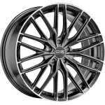 Valuvelg OZ Racing Gran Turismo HLT Star grafiit Diamond Lip 8.5x20" 5x112 ET40 Keskava 75
