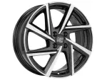 Valuvelg MSW 80-4 Gloss Black Full poleeritud 6.5x16" 4x100 ET45 Keskava 63.3