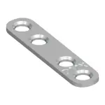 ÜHENDUSPLAAT DMX 57*13*2MM 4TK/PK
