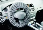 покрытие предохранитель (черный, e-кожа, на руль, многоразовый, 1шт)