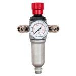 AIRPRESS Reduktor+ filter+jagaja kpl. 1/2" keeratav mahutile, sobib: EVERT400/150, EVERT490/200, EVERT490/270, EVERT590/200, EVERT670/270