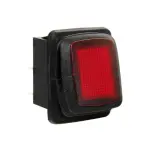 Veekindel lüliti 12/24V punane led valgus IP65 