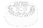 OE PEUGEOT 464336 / brake fluid tank cap fits: citroen c2, c3 / c3 origin iii, c3 i, c3 ii, c3 picasso, c3 pluriel, c4 cactus, c-elysee, peugeot 1007, 2008 i, 207, 208 i, 208/hatchback, 301 1.0-1.6d 02.02-