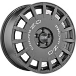 Valuvelg OZ Racing Rally Racing Dark grafiit Silver Lettering 7x17" 5x114.3 ET45 Keskava 75