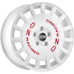 Valuvelg OZ Racing Rally Racing Race White Red Lettering 7x17" 4x100 ET45 Keskava 68