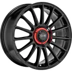 Valuvelg OZ Racing Superturismo Evoluzione Gloss Black + Red Lettering 8.5x20" 5x112 ET45 Keskava 79