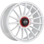 Valuvelg OZ Racing Superturismo Evoluzione WRC Race White Red Lettering 8.5x20" 5x112 ET30 Keskava 79
