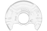 OE TOYOTA 47782-52030 / brake disc cover front left fits: toyota yaris 1.0-1.8 01.05-12.14