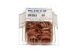 FA1 491.310-U-50  / copper washers 16x20x1.5mm 50pcs.