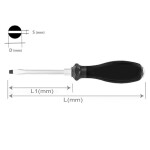 TOPTUL lapik kruvikeeraja SL8.0, pikkus: 175mm, kruvikeeraja osa kuuskant