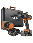 AEG akutrell-kruvikeeraja 18V, 110 NM, ilma harjadeta, komplekt koos akude ja laadijaga 2x4.0Ah