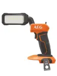 AEG lamp 18V, 800 lumenit, konks