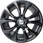 Valuvelg Nano 5736 Matt Black 10x20" 5x120 ET35 Keskava 74.1