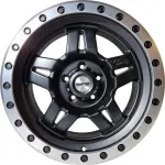 Valuvelg Nano 5942 Matt must poleeritud 8.5x17" 5x120 ET0 Keskava 65.1