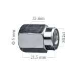 Piduritoru otsik M12X1 L=21,5 sw15
