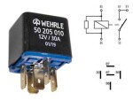 Relee 12V BMW/Mini, 5-klemmiga