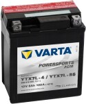 Mootorrattaaku Varta 12V 6Ah 100A 114x71x131 -/+ YTX7L-BS/4